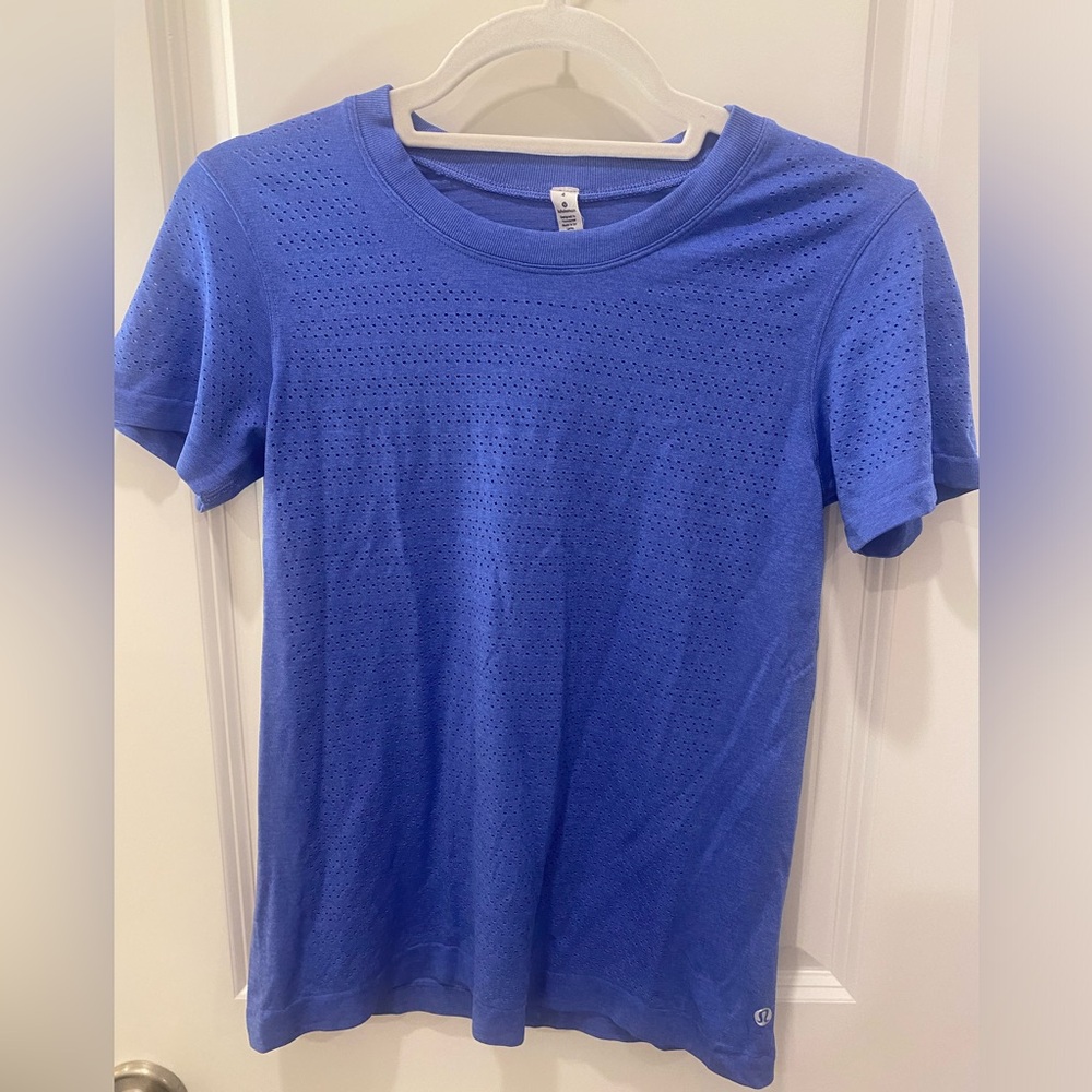 Lululemon “Breeze by SS” Workout Top
